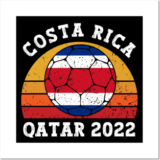 Costa Rica Football Posters and Art